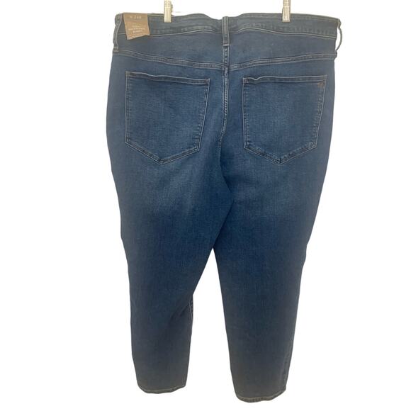 Madewell Curvy Jeans 20W Blue Roadtripper Skinny High Rise Stretch NEW Womens - Picture 2 of 11